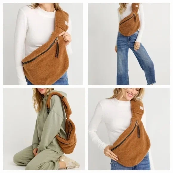NWT FP Movement Free People Sherpa Sling Bag NWT FP Movement by Free People - Picture 2 of 6